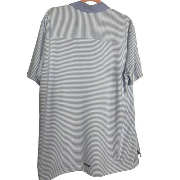 Men’s Peter Millar Silk Feel Golf Sports Polo Shirt Size Large - Picture 5 of 6